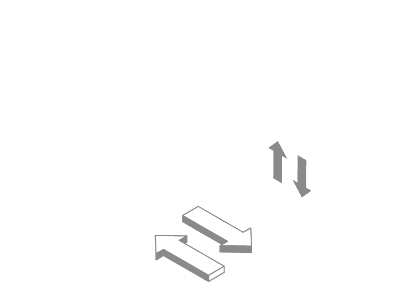 An isometric vitals monitor syncing with a cloud